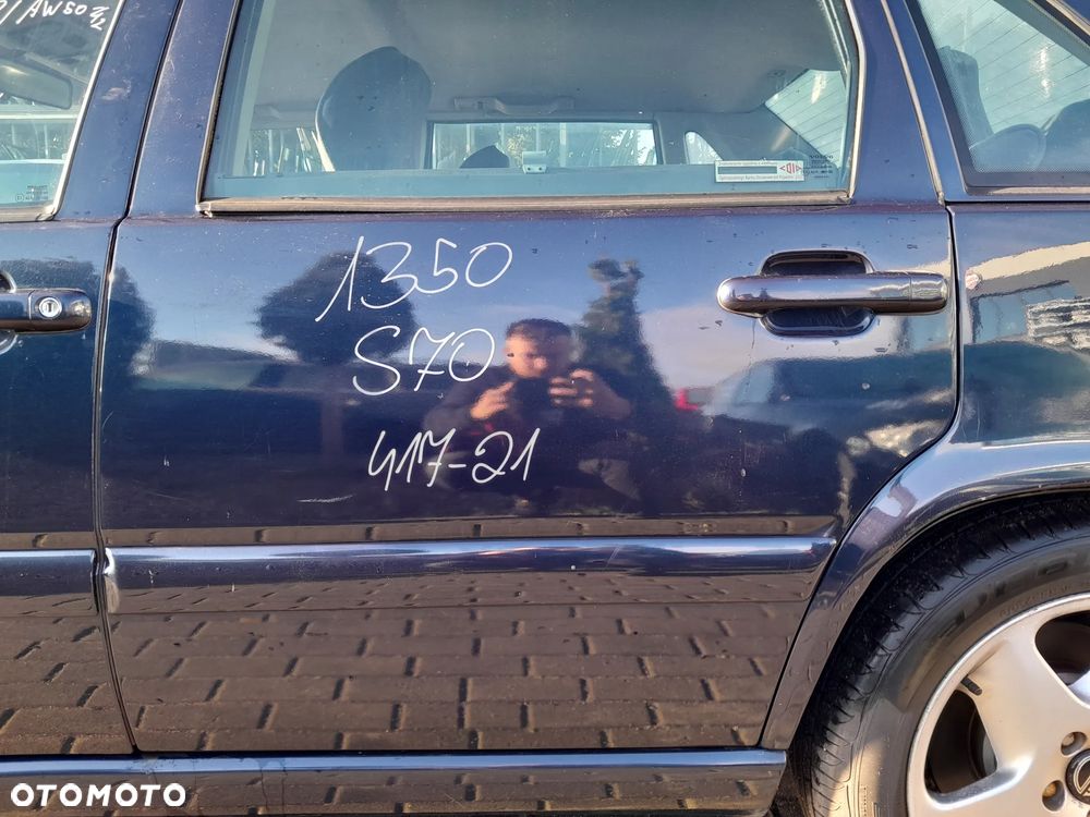 VOLVO S70 DRZWI LEWE TYLNE LEWY TYŁ KOLOR: 417-21 - 1