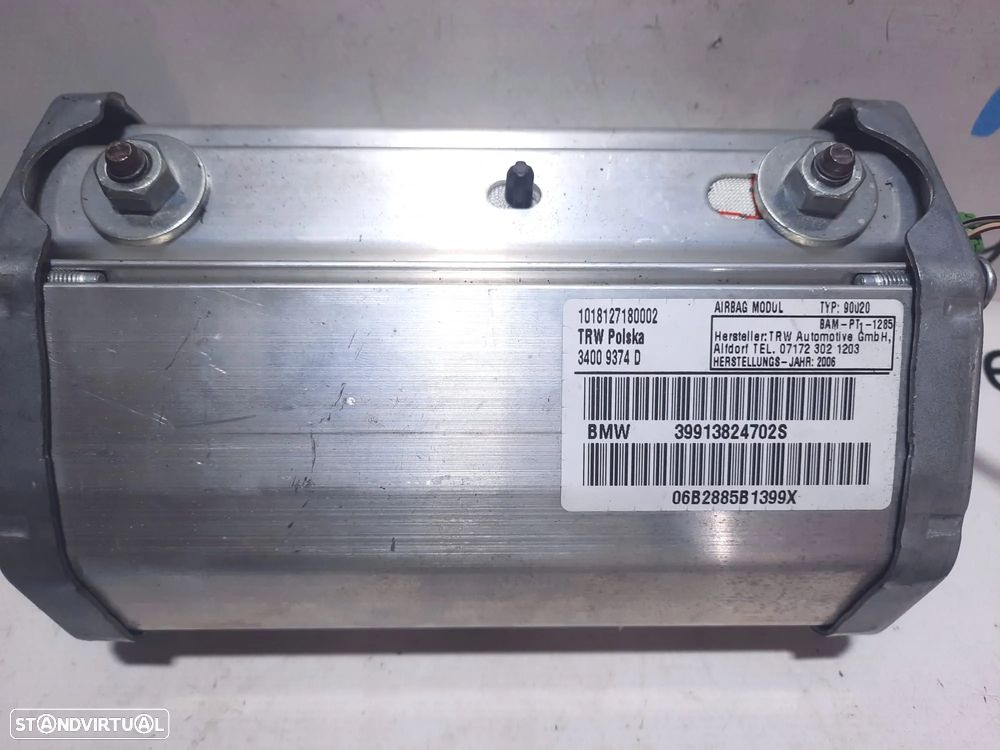 AIRBAG PASSAGEIRO PENDURA BMW SERIE 1 E87 72129168698 9168698 34081149D SERIE 1 E81 E87 LCI E88 E82 - 4