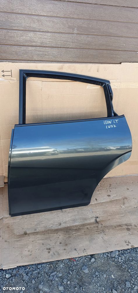 Drzwi lewy tył tylne lewe Seat Leon II Lift LW7Z - 6