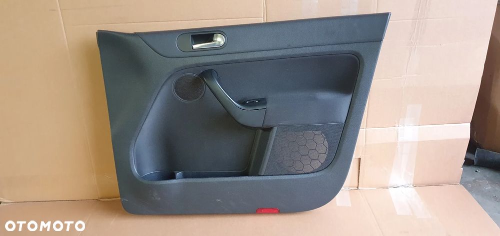 Boczek drzwi tapicerka prawy przód przednia prawa VW Golf VI 6 Plus - 5