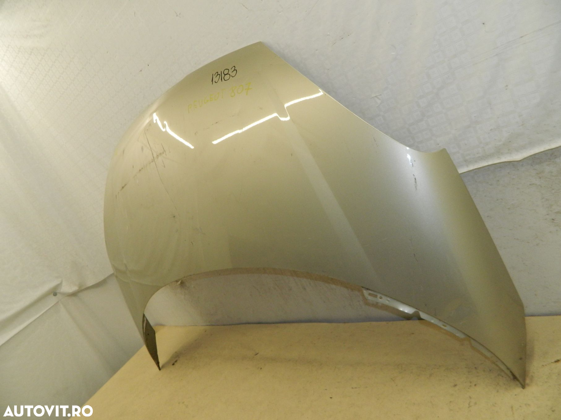 Capota motor Peugeot 807, 2002, 2003, 2004, 2005, 2006, 2007, 2008, 2009, 2010, 2011, 2012, 2013. - 7