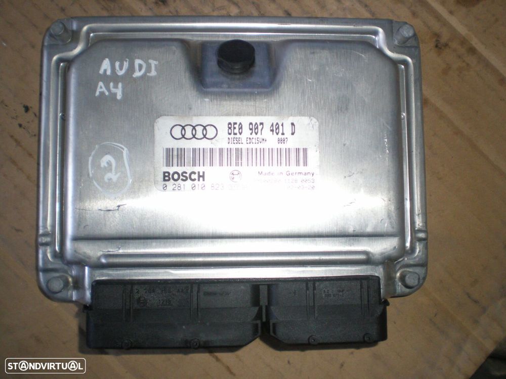 Centralina 8E0907401D 0281010823 AUDI A4 2002 2,5 TDI BOSCH - 1
