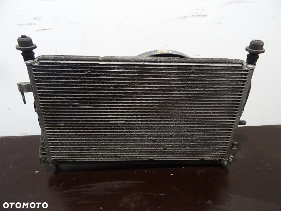FORD MONDEO MK3 KOMPLET CHŁODNIC CHŁODNICA WODY KLIMATYZACJI - 1