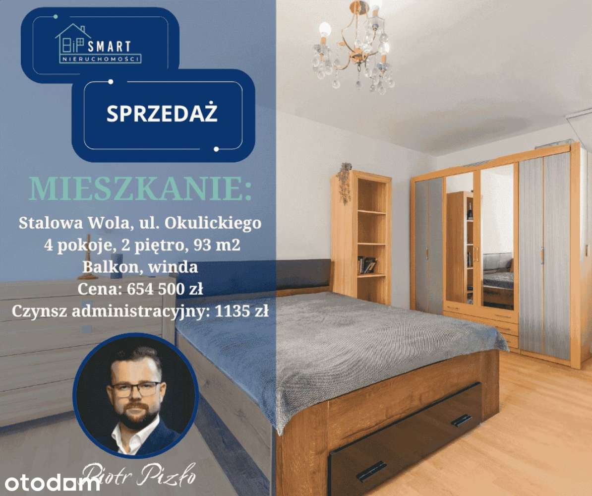 4 pokoje | balkon |winda | monitoring | duży salon