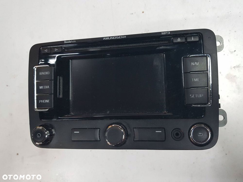 SKODA OCTAVIA 2 II LIFT 08-12r RADIO CD NAWIGACJA 3T0035192F - 1