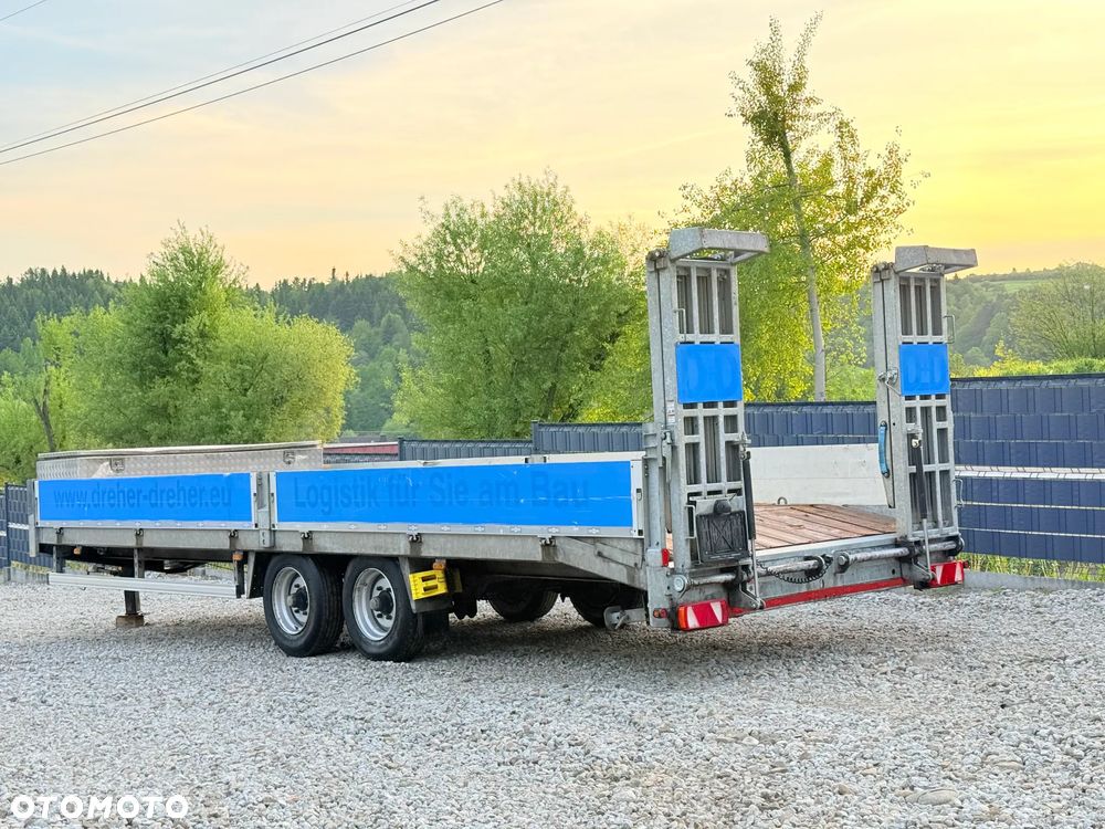 Humbaur * Przyczepa Tandem Humbaur * Niskopodwoziowa * 7.20 Długa * Najazdy * - 12