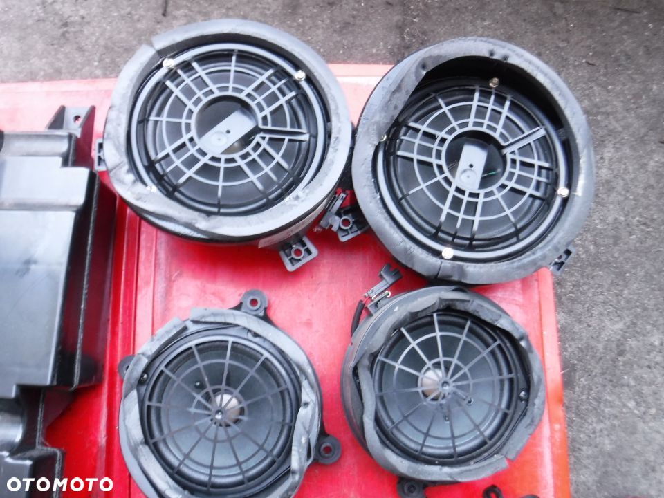 Mercedes ML W163 LIFT BOSE glosniki wzmacniacz SUBWOOFER  komplet A1638201002 A1638202789 - 4