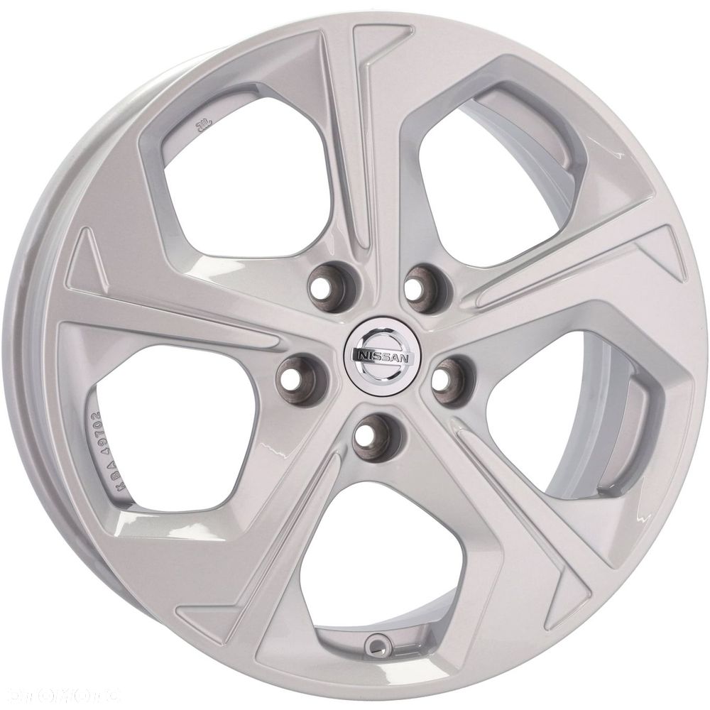 4x Felgi 17 OE m.in. do NISSAN Juke F15 F16 Qashqai J10 J11 J12 X-TRAIL I II III - KE409-4C200 - 8