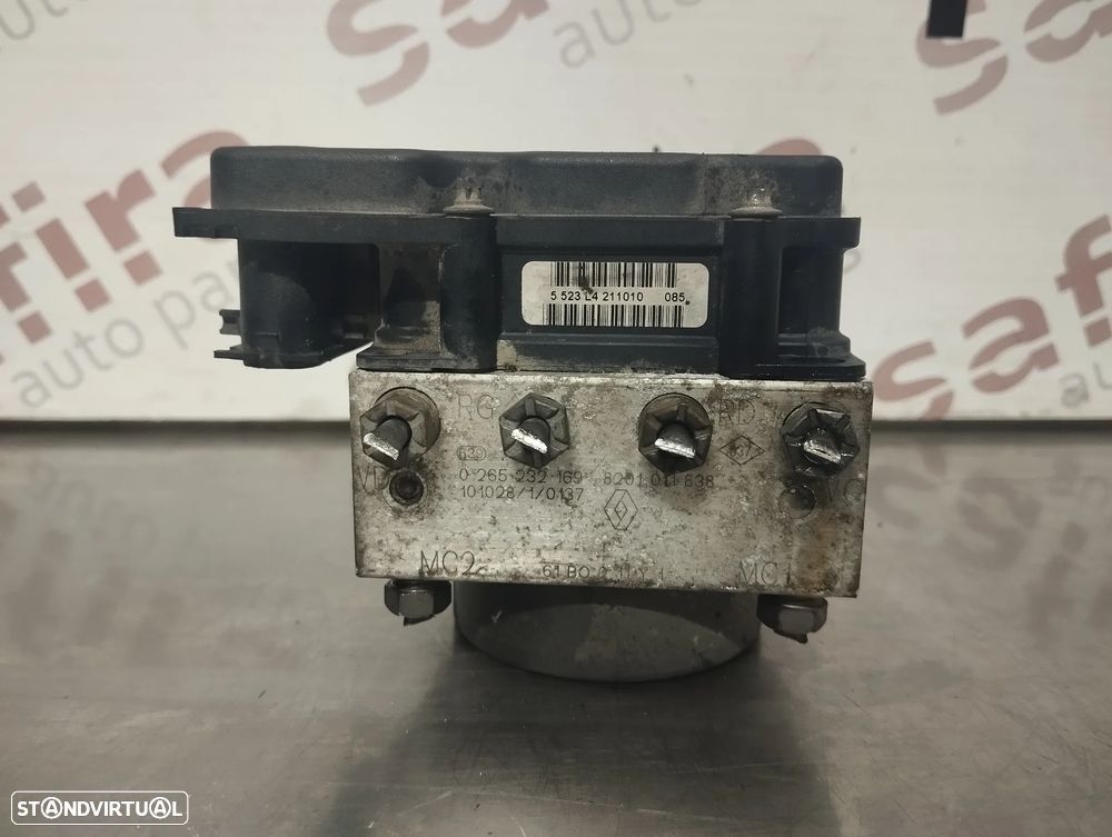 MODULO ABS RENAULT KANGOO II REF. 0265232169 8201011838 0265800498 - 2