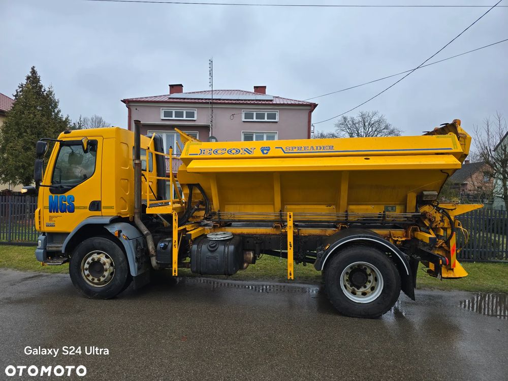 DAF LF 55 220 pługopiaskarka duże kola komunalny wywrotka hakowiec bramowiec - 8