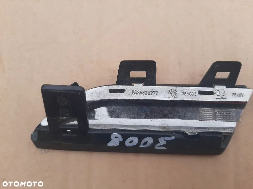 LISTWA ZDERZAKA PRAWA PEUGEOT 3008 5008 II 9836826777 - 6