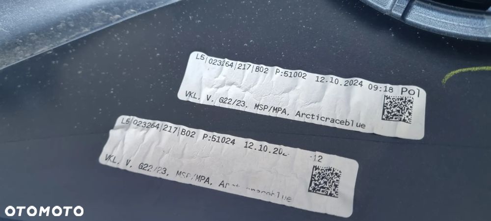 BMW 4 G22 G23 M-PAKIET 2020- zderzak przód oryginał MC238 - 18