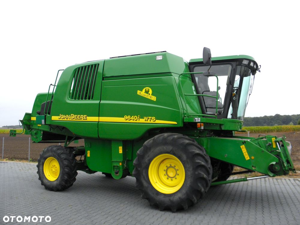 John Deere WTS 9640i 2006 Rok, Elektryczne sita, heder 6,1m, Nie Malowany, Stan Bardzo Dobry - 2