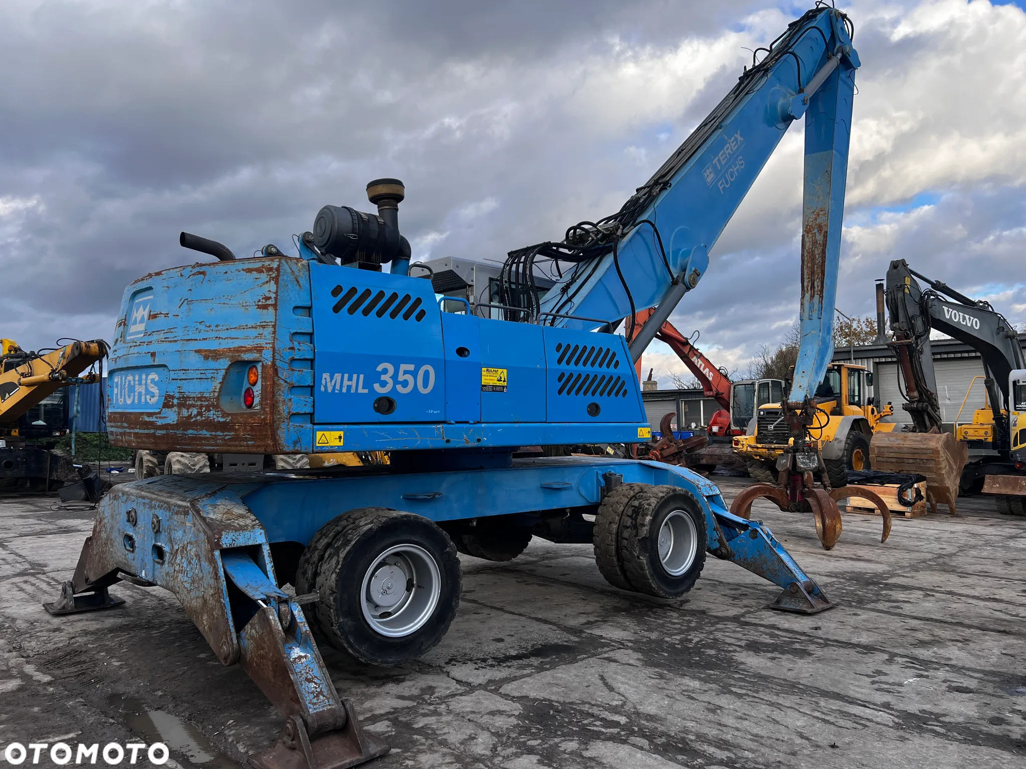 Fuchs MHL350D MHL 350 D + generator + chwytak - 4