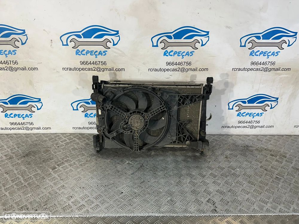 Conjunto Radiadores Agua Intercooler Original Opel Corsa D Z13DTJ 1.3 CDTi Diesel - 4