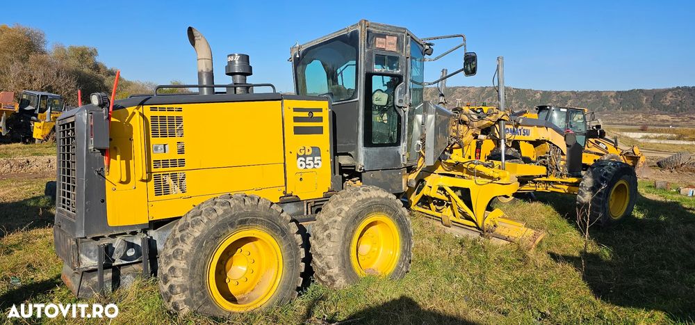Komatsu GD 655 Greder 6X4 - 2