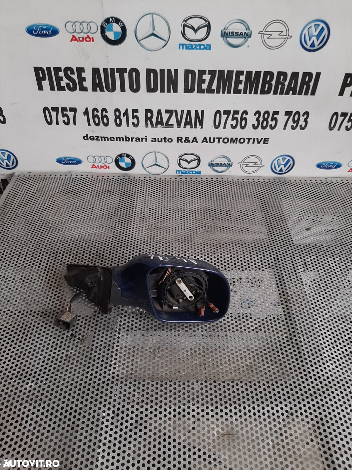 Oglinda Dreapta Audi A4 B5 Electrica Fata Sticla Vanduta De Firma Cu Garantie Livram Oriunde In Tar - 2
