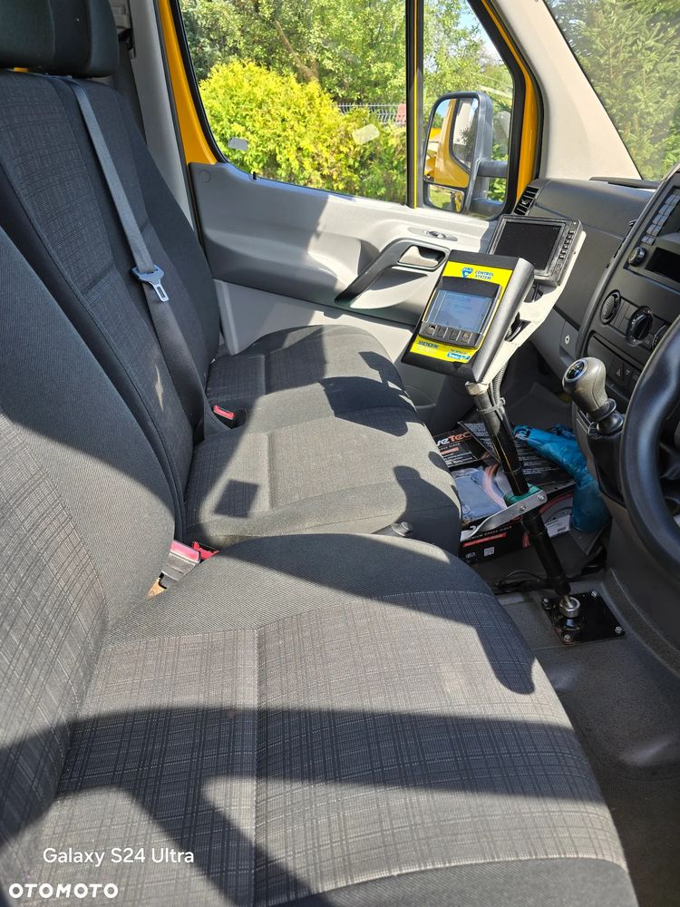 Mercedes-Benz Sprinter 313CDi Solarka Piaskarka Posypywarka Hydraulika rozrzutnik ECON Specjalny komunalny Schmidt gritter salt spreader pługopiaskarka ASR Tempomat Zimowy Komunalny - 19