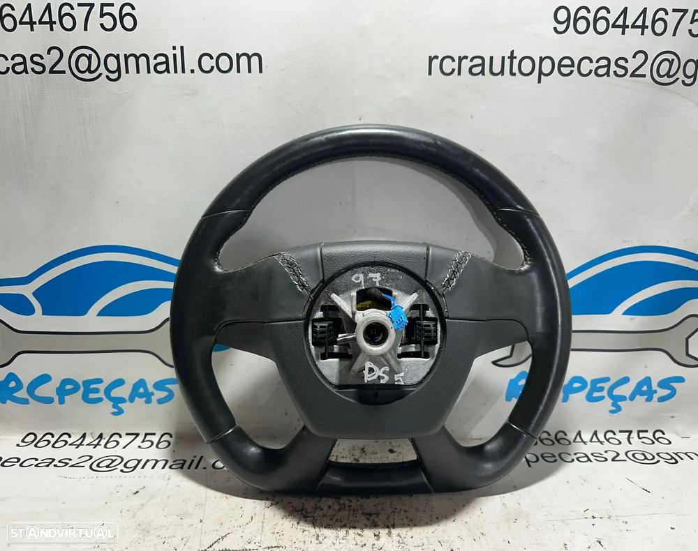 .Volante Guiador Pele Multifunções Original Citroen DS5 98002842ZQ - 5
