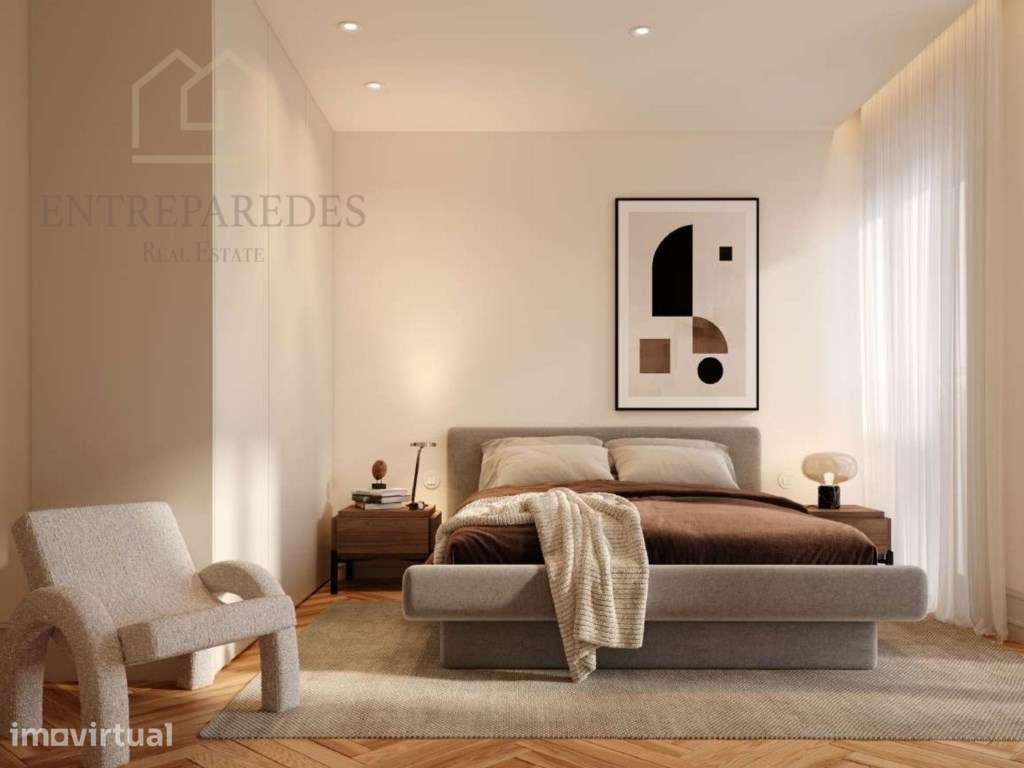 Apartamento T2+1 com terraço e varanda no Cedofeita Charming Apartm... - Grande imagem: 3/6