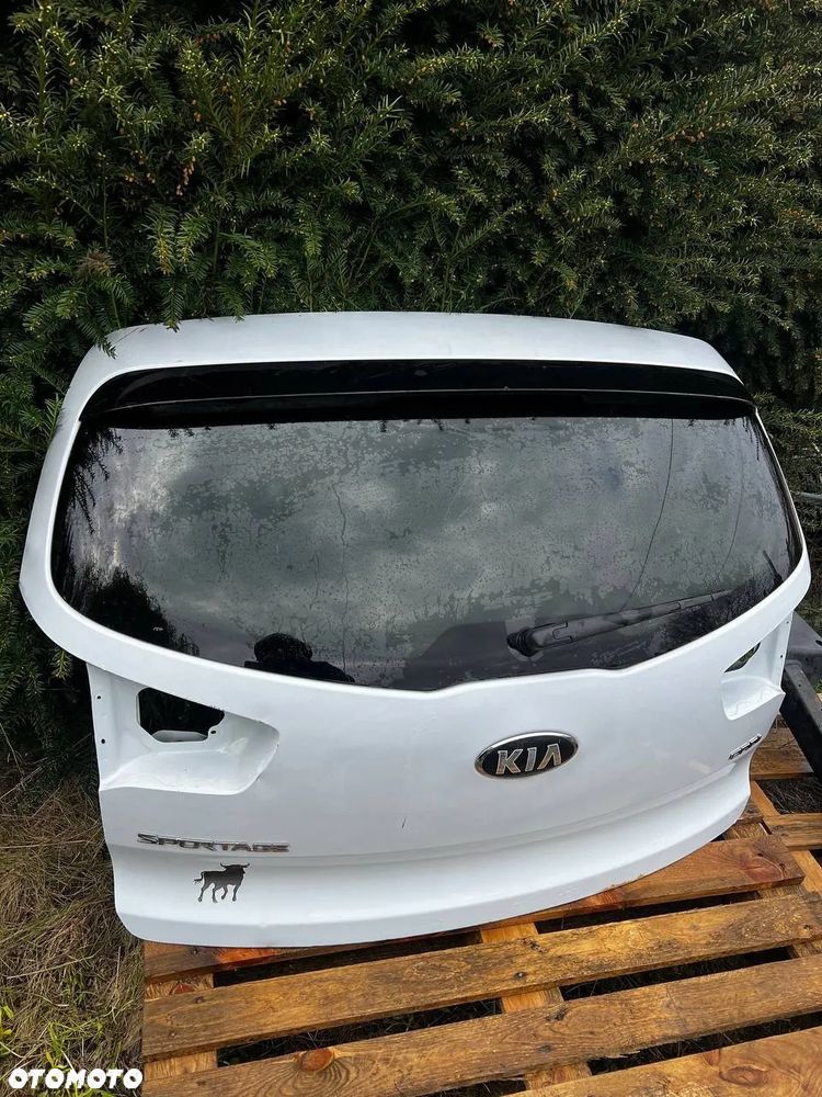 Klapa bagażnika Kia Sportage III 2010-2015 biała - oryginał - 1