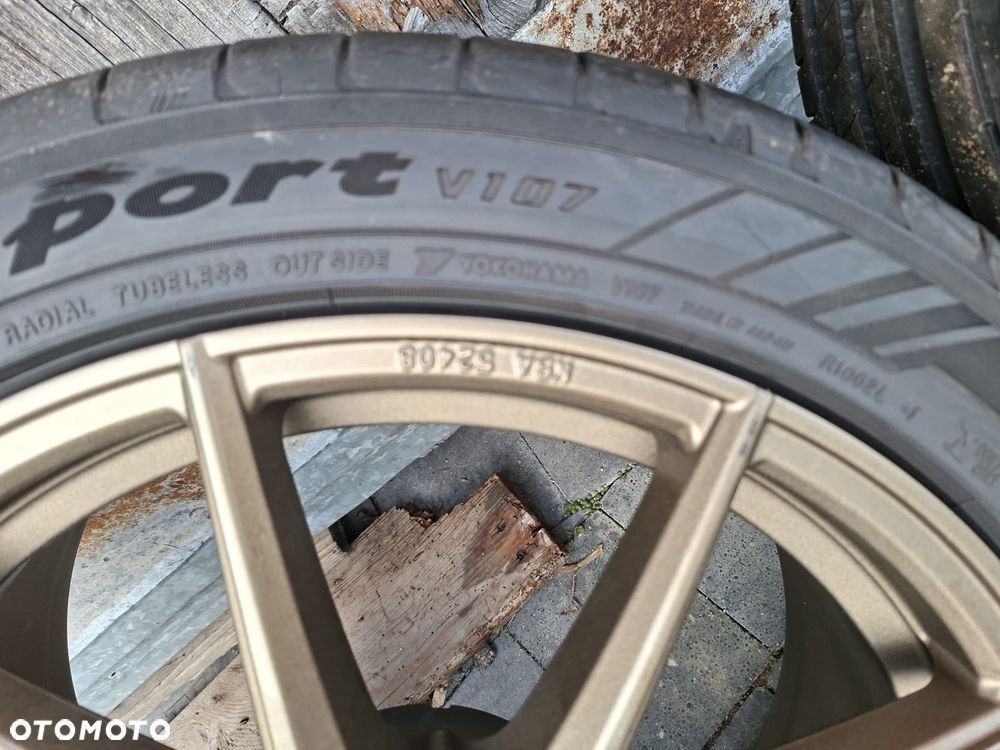 FELGI SPARCO DRS 5x112 8x18 ET35 Rally Bronze SUBARU 09/23r Opony YOKOHAMA - 12