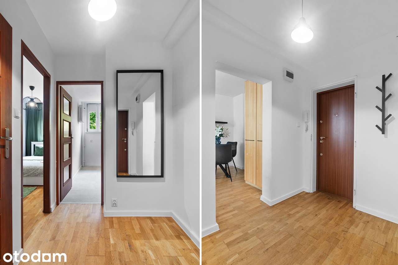2 pokoje z oddzielną kuchnią po remoncie | balkon z widokiem na zieleń