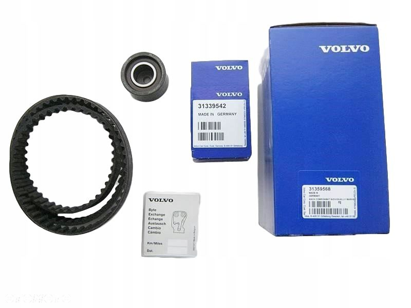 VOLVO C70 rozrzad pompa napinacz paski 2,0D D5204T - 2