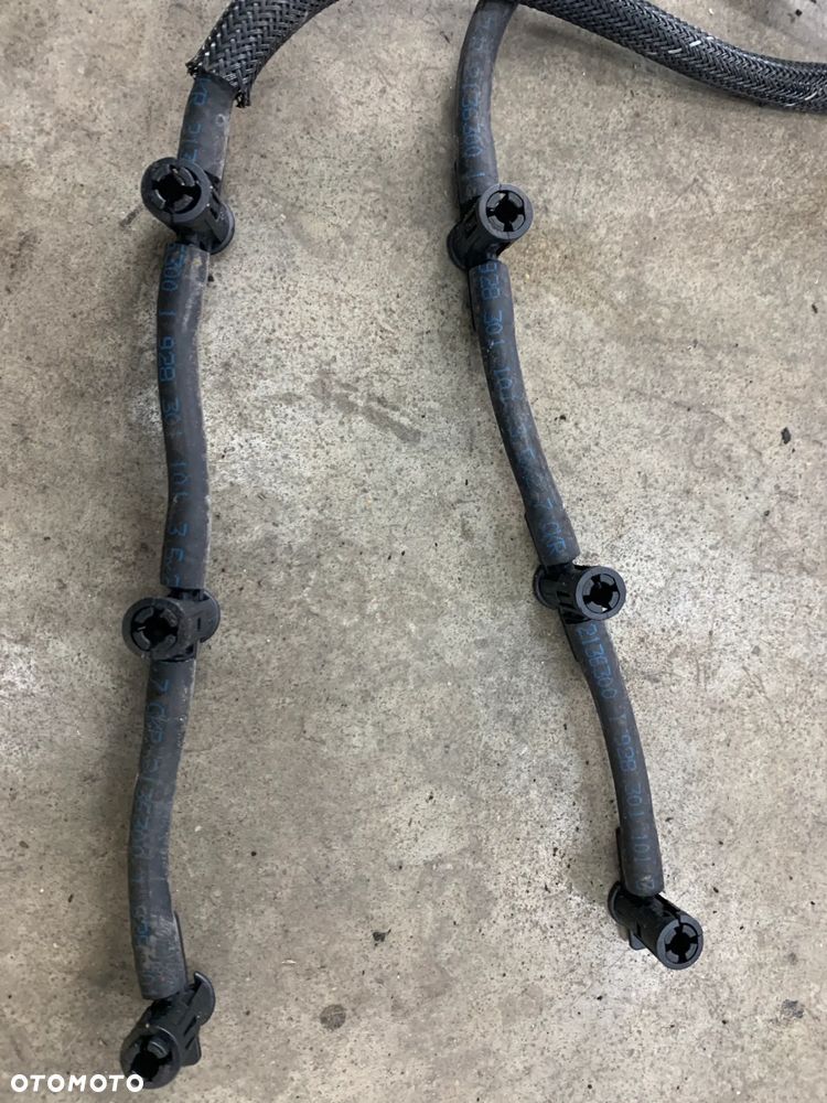 przewody powrotne przelewowe wtryskiwaczy 059130218Q A6 C6 FL Lift 2.7 TDI - 2