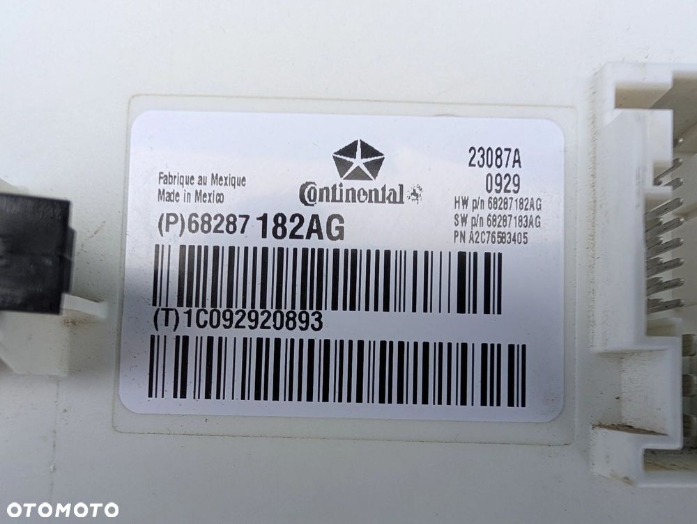 MODUŁ STEROWNIK KOMFORTU DODGE RAM 68287182AG - 2