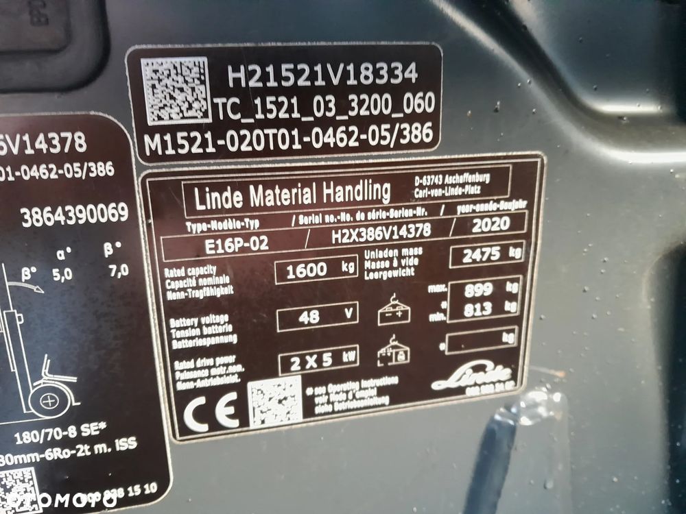 Linde E 16P-02 - 13