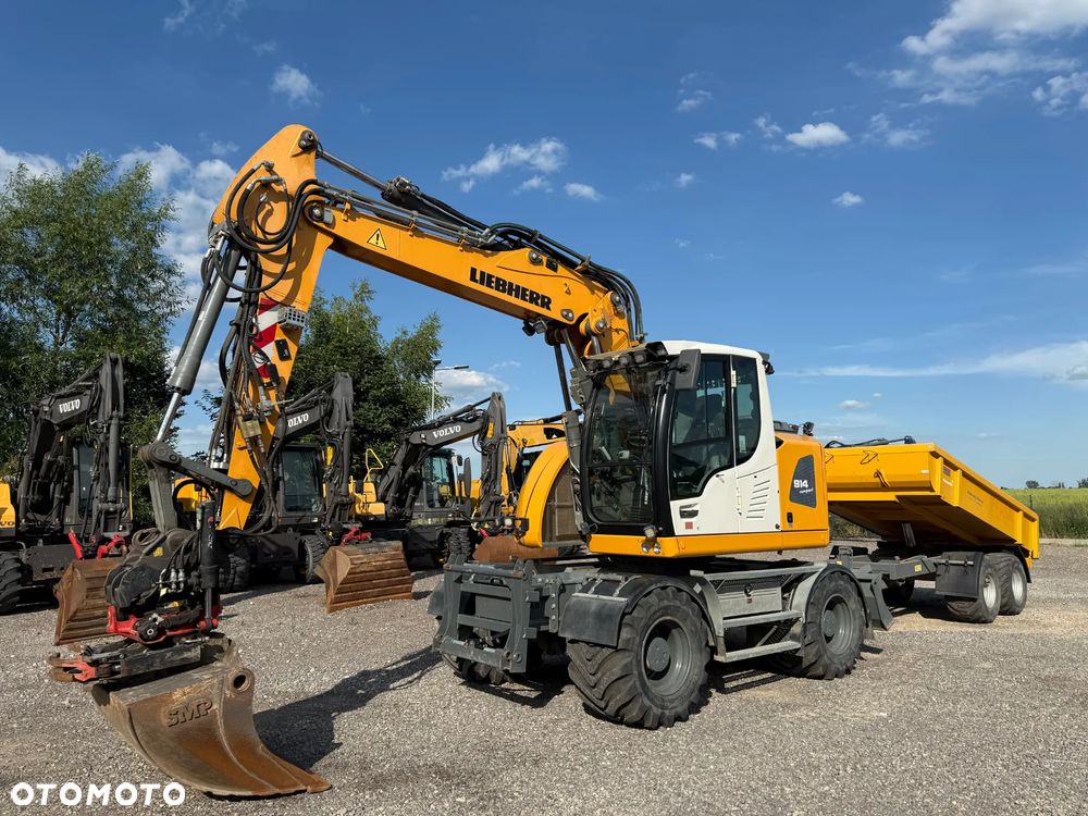 Liebherr 914 Compact  Rototilt + Szczypce Przyczepa - 1