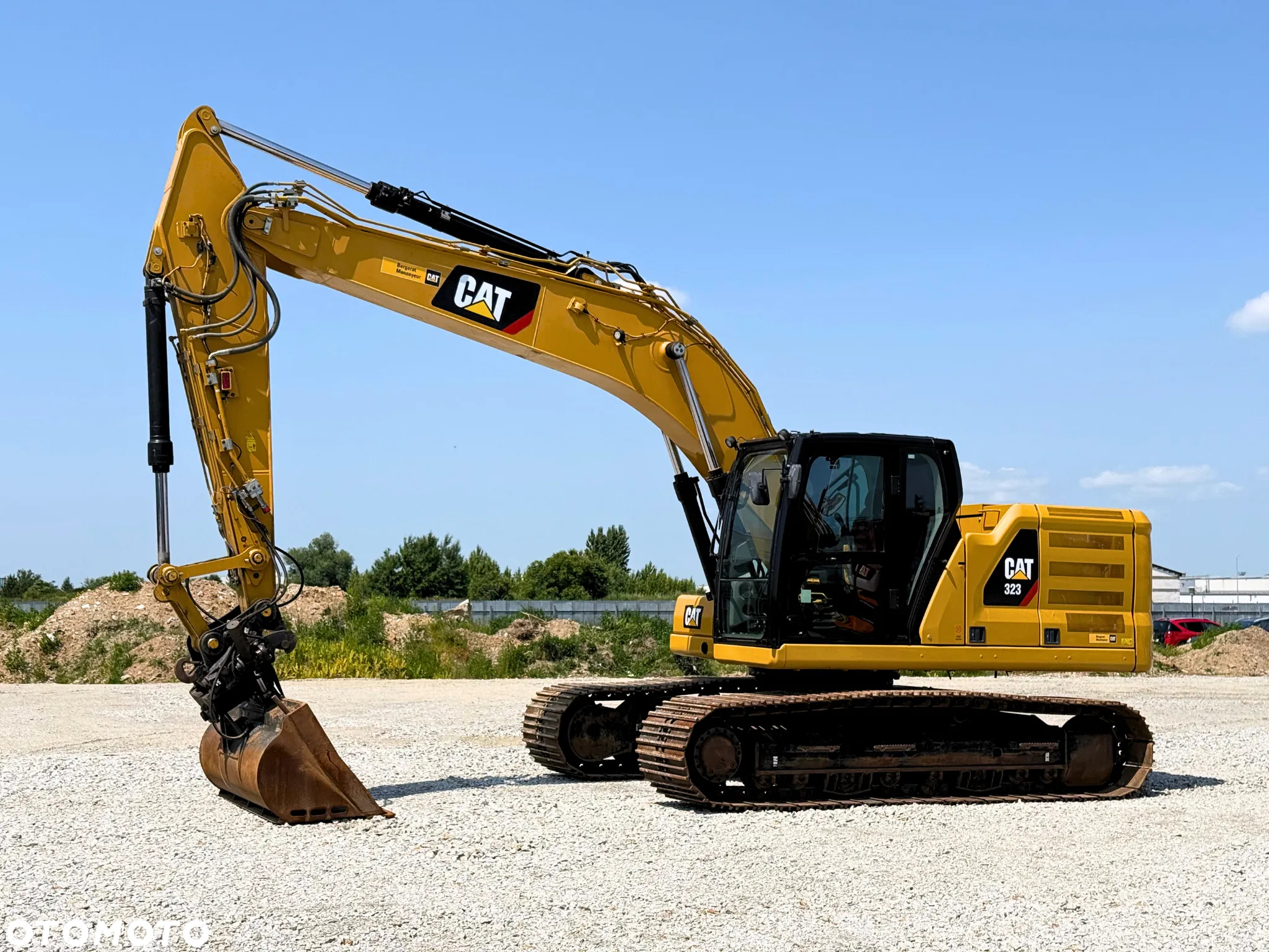 Caterpillar KOPARKA GĄSIENICOWA / 323 / 07B / 7306 mth / CAT - 25