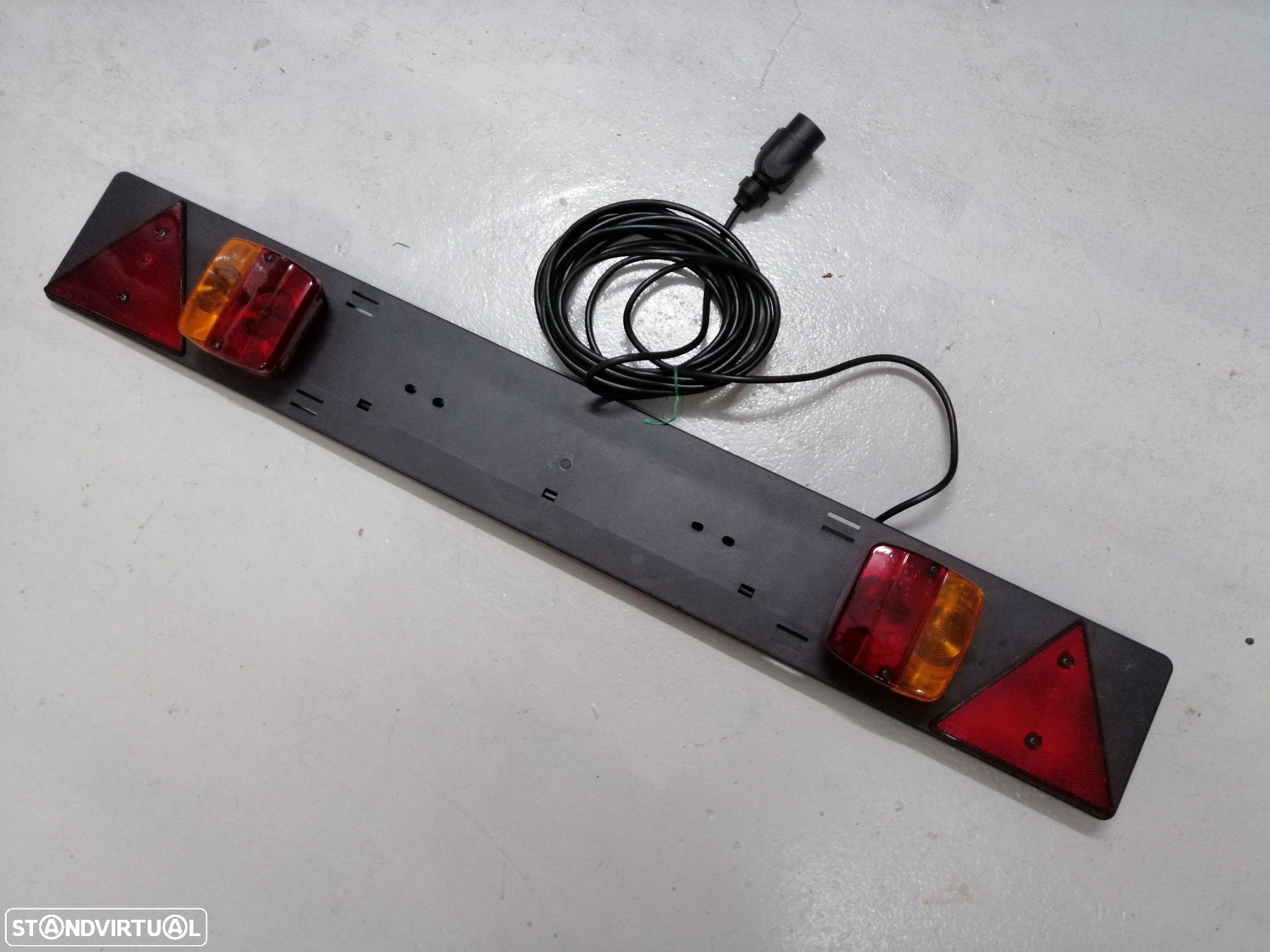 Placa de reboque e atrelado Máquina  suporte de matricula NOVA - 1
