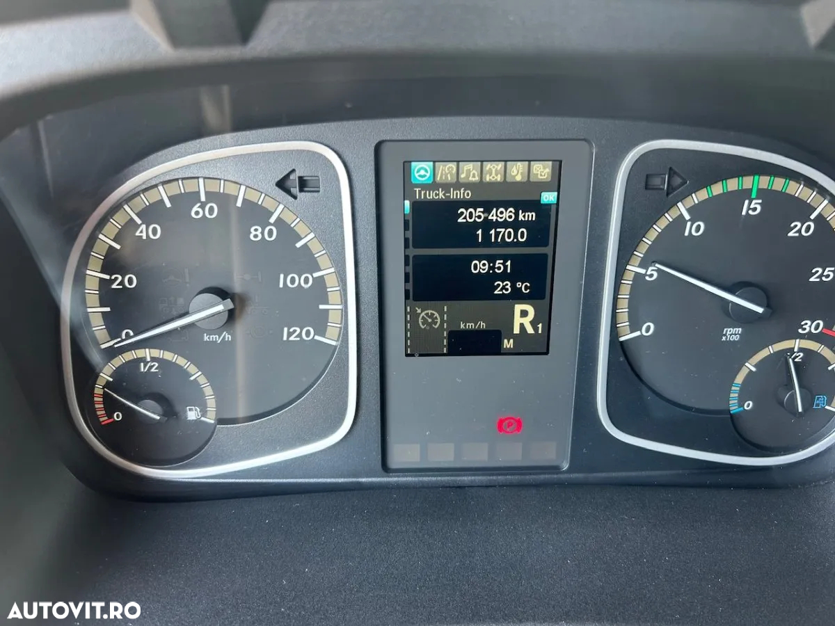 Mercedes-Benz Atego, 15 To, Prelata, Lift, factura externa - 18