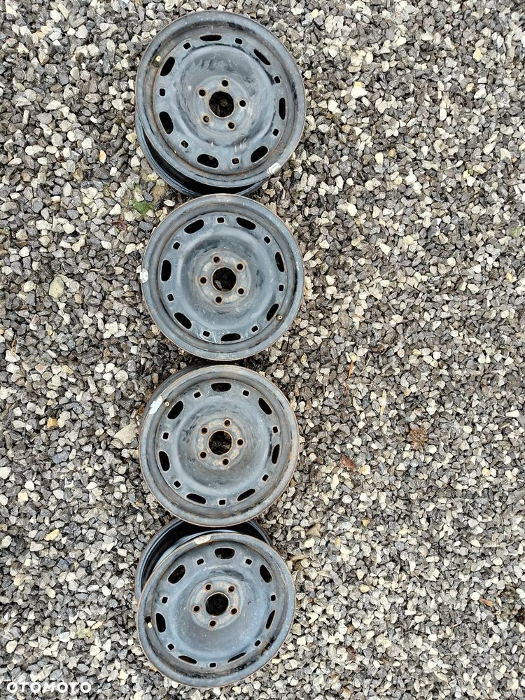 FELGI STALOWE 5X100 R.14 VOLKSWAGEN SKODA SEAT AUDI - 1