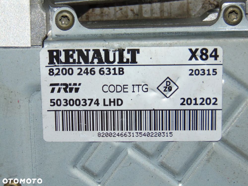 Pompa wspomagania wspomaganie elektryczne 8200246631B Renault Megane 2 II 02-06r - 2