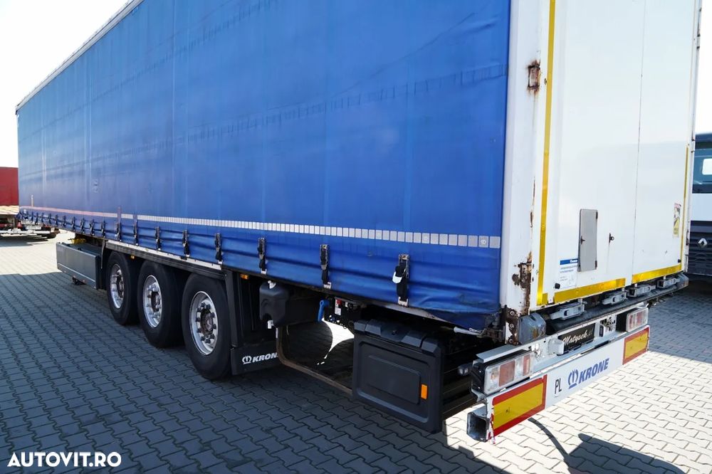 Krone CORTINĂ / STANDARD / COȘ PENTRU PALEȚI / AXĂ RIDICATĂ / SAF - 11