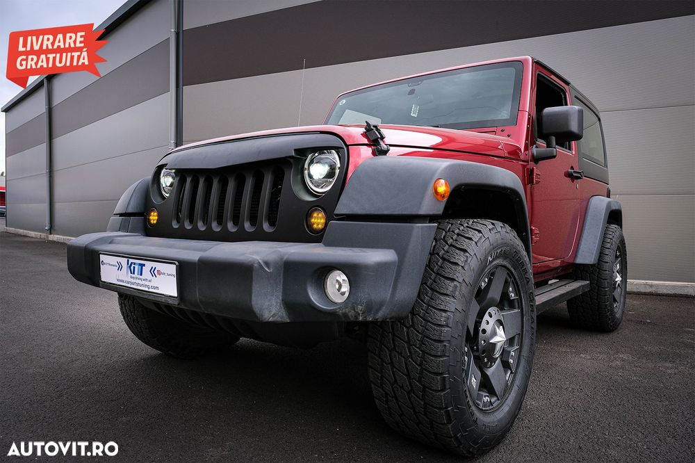 Semnalizari LED Grila JEEP Wrangler JK (2007-2016)- livrare gratuita - 18