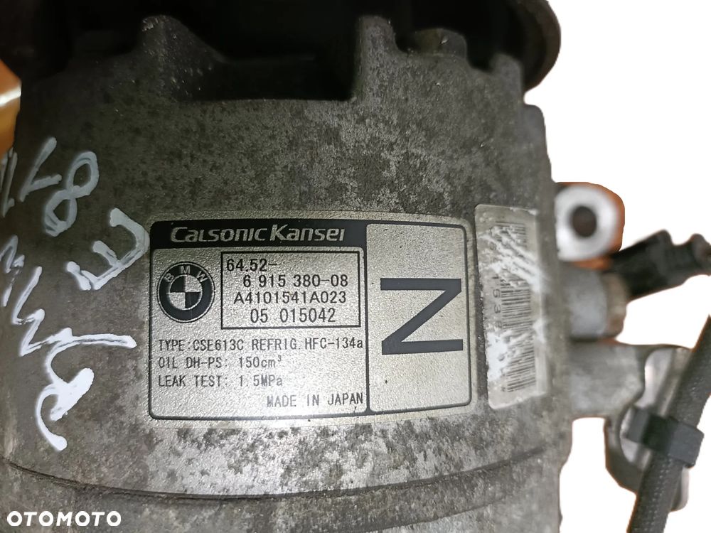 BMW seria 1 E81 04-13 1,6 B kompresor sprężarka klimatyzacji 6915380-08 * - 2