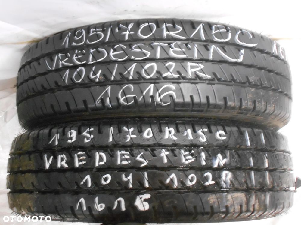 OPONY 195/70R15C VREDESTEIN COMTRAC DOT 1616 9.7MM - 1