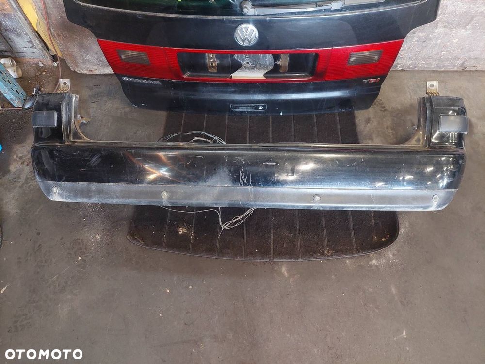KOMPLETNY TYŁ KLAPA BAGAŻNIKA ZDERZAK LAMPY VOLKSWAGEN SHARAN MK1 LIFT L041 - 4