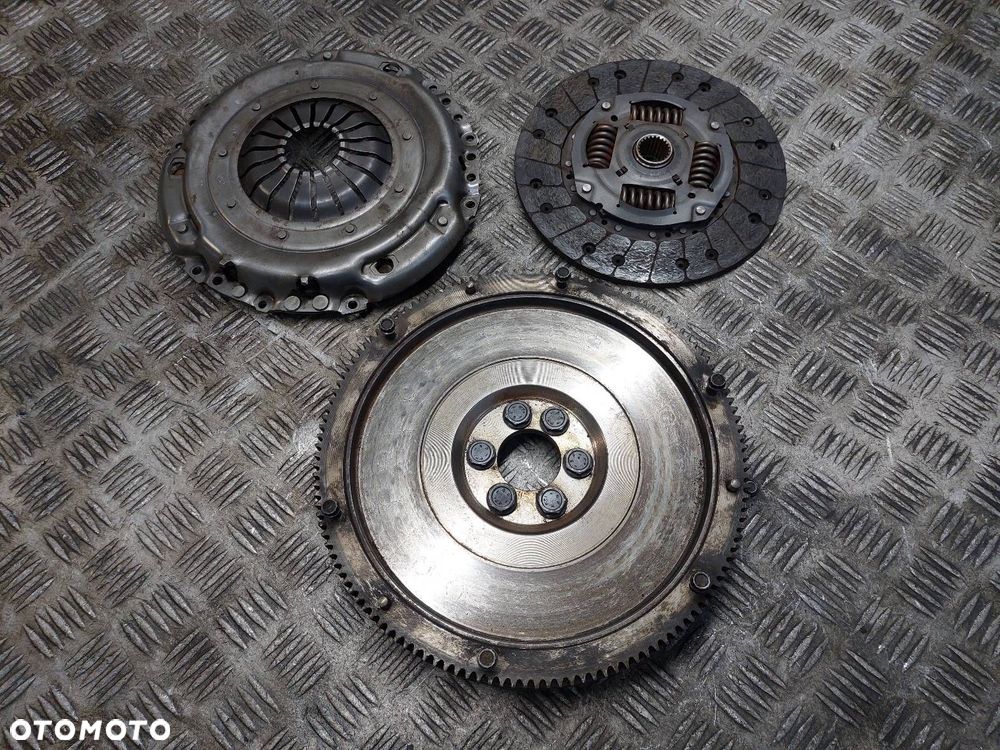 SPRZĘGŁO TARCZA + DOCISK + KOŁO ZAMACHOWE SHARAN MK1 1.9 TDI 037105273C - 1