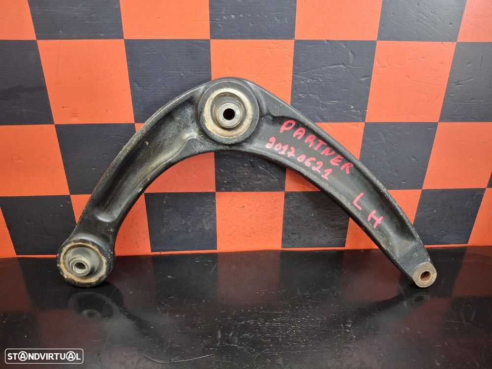 Braço Suspensão Frente Esquerdo Peugeot Partner Tepee - 1
