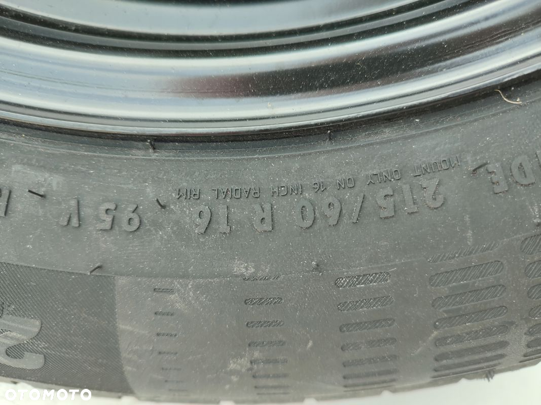 Koło zapasowe OPEL ASTRA J IV 215/60/16 5X105 - 6
