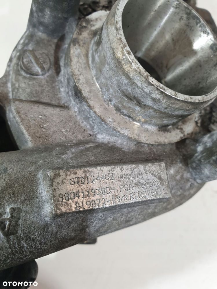 turbosprężarka citroen peugeot 1.6 hdi 9804119380 - 13