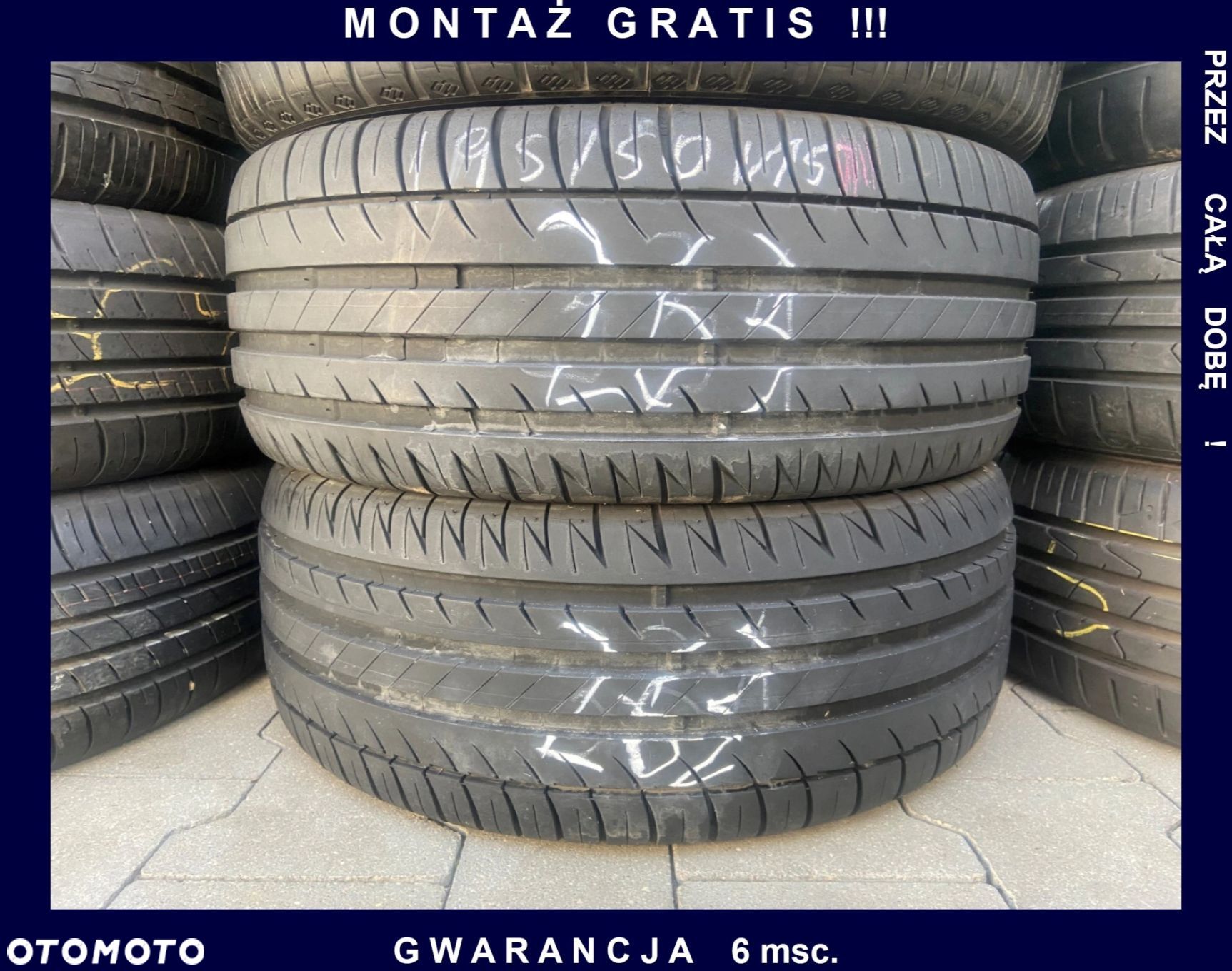 195/50/15 Michelin Pilot Exalto_6,2mm_2szt_(263) - 1