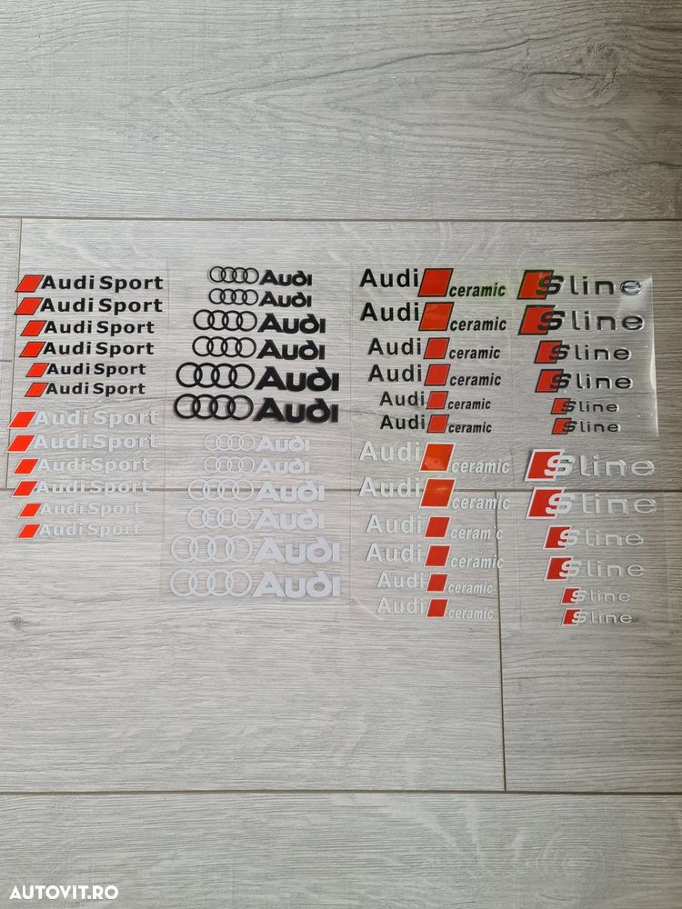 Set-6-Stickere-Etrieri-Audi-Sport-Ceramic-A4-A6-A7-A8-Q5-Q7-Q8-Sline - 5