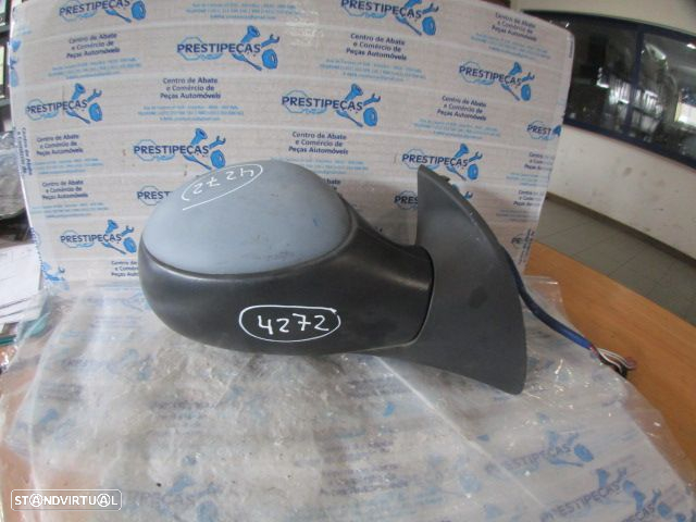Espelho Esp4272 PEUGEOT 1007 2005 1.4HDI 70CV 3P VERMELHO DRT ELETRICO 5 + 2 PINOS Danificado - 2