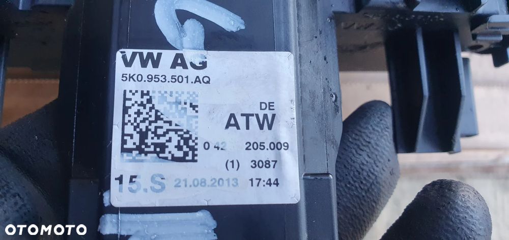 Manetki przełącznik zespolony pająk taśma VW Tiguan I Lift 5K0953569F 5K0953502N 5K0953501AQ - 11